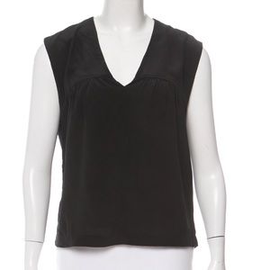 Chloe silk sleeveless top Medium